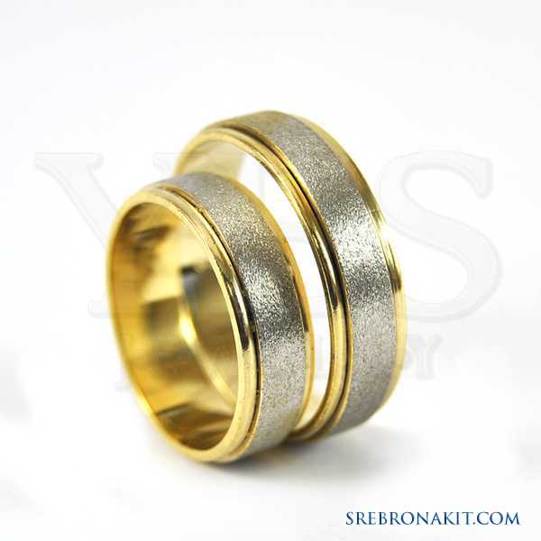 Zlatne burme - težine 4.3 grama - širine 6 mm Model:M116