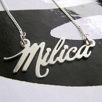 Lančić sa imenom Milicq